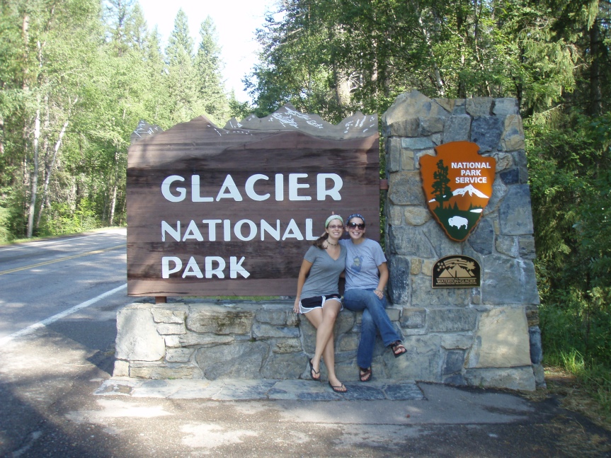 Goat, eh, Glacier National Park